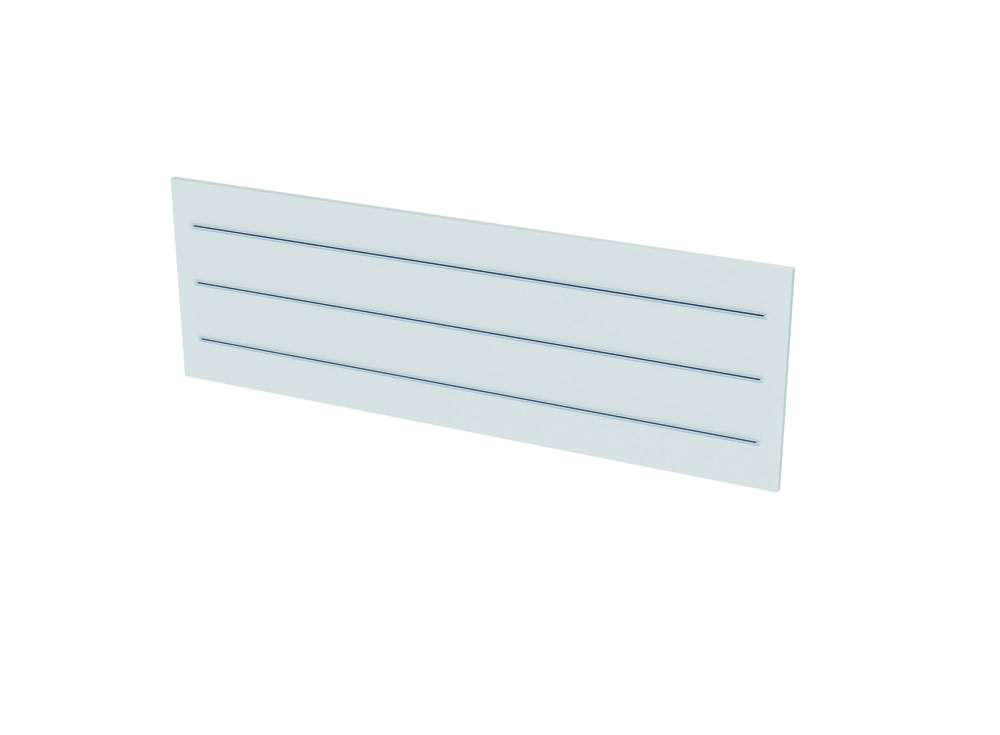 Wandpaneel mit LINEAR Systemschiene