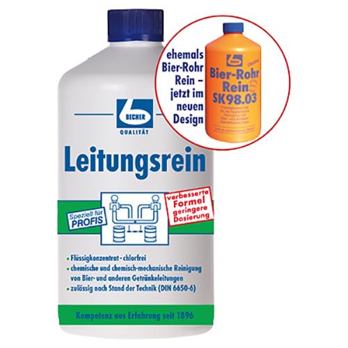 Dr. Becher Bier Rohr Rein/Leitung Rein 1l SK98.03