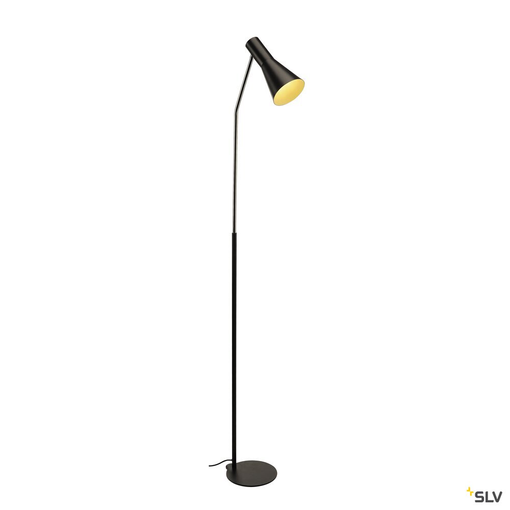 PHELIA, Standleuchte, A60, schwarz, max. 23W