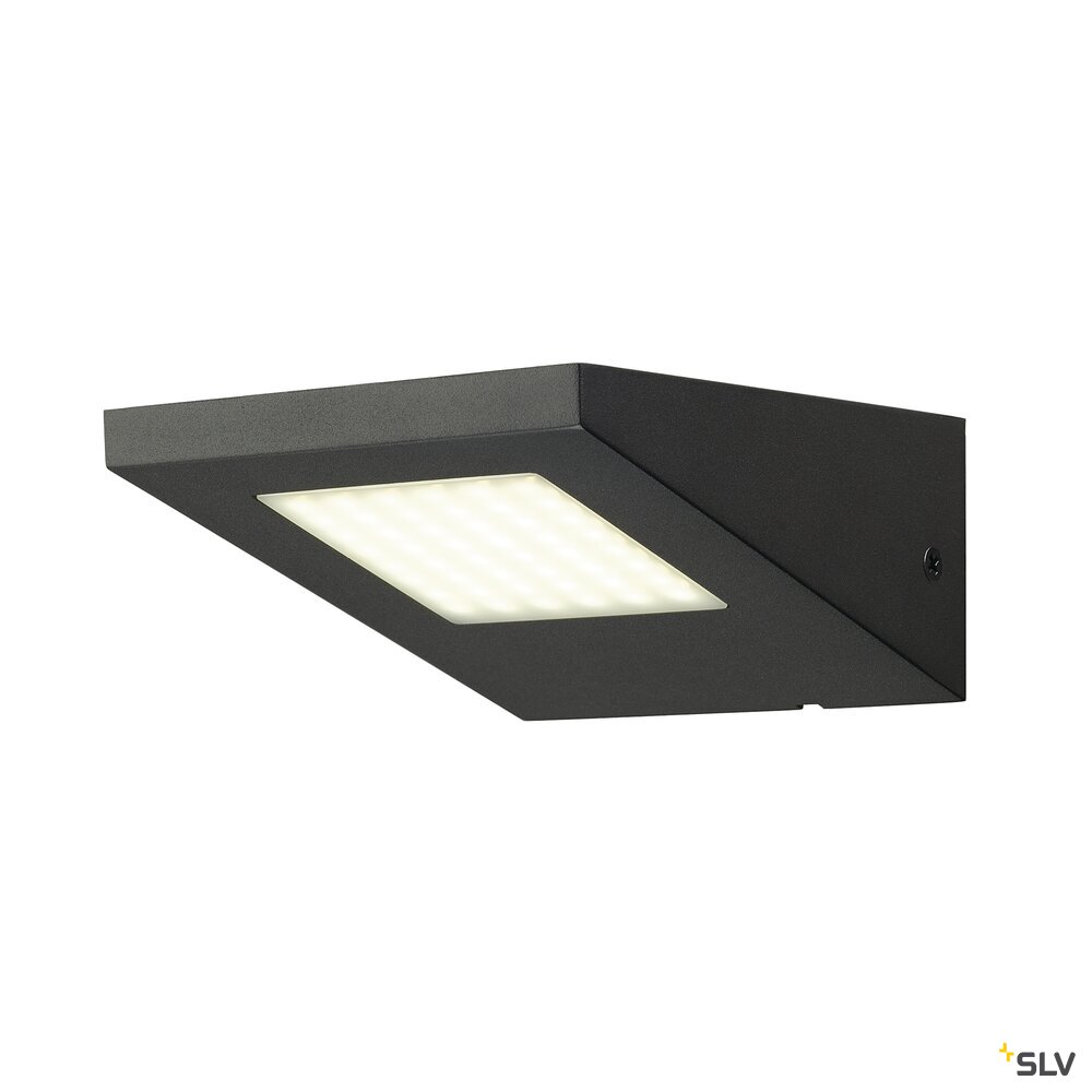 IPERI, Outdoor Wandleuchte, LED, 4000K, IP44, anthrazit, 48 LED, 5W