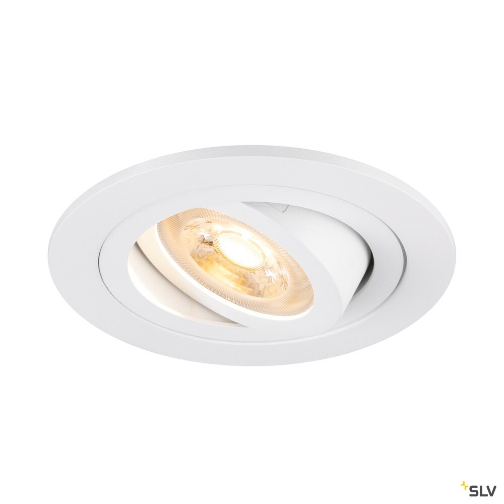 NEW TRIA® 75, Deckeneinbauleuchte, rund, max. 10W GU10, in 3 Farben