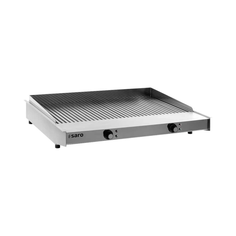 Saro WOW GRILL 800, 2 Grillzonen, bis 320°C, 9,0KW / 400V, 795 x 700 x 150mm