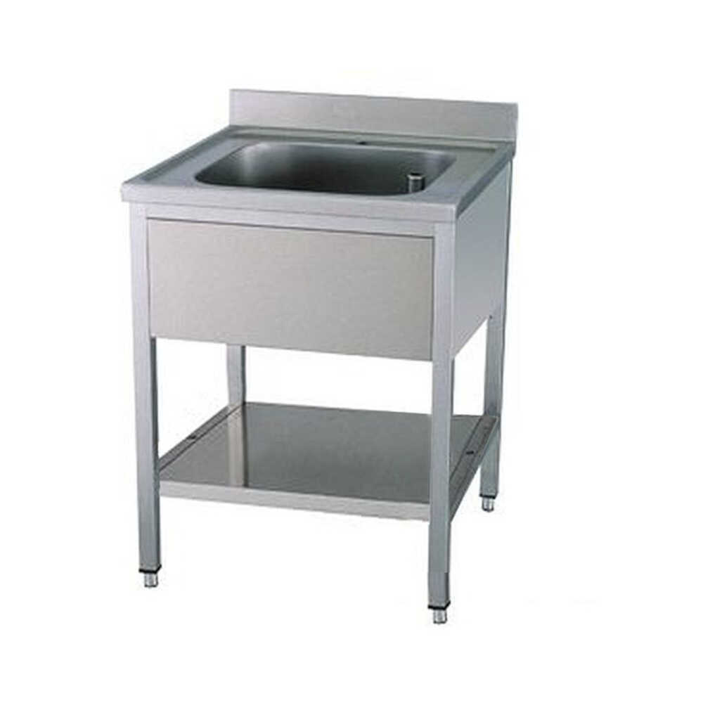 KBS Spültisch PRO, 1 Becken, 700 x 600 mm