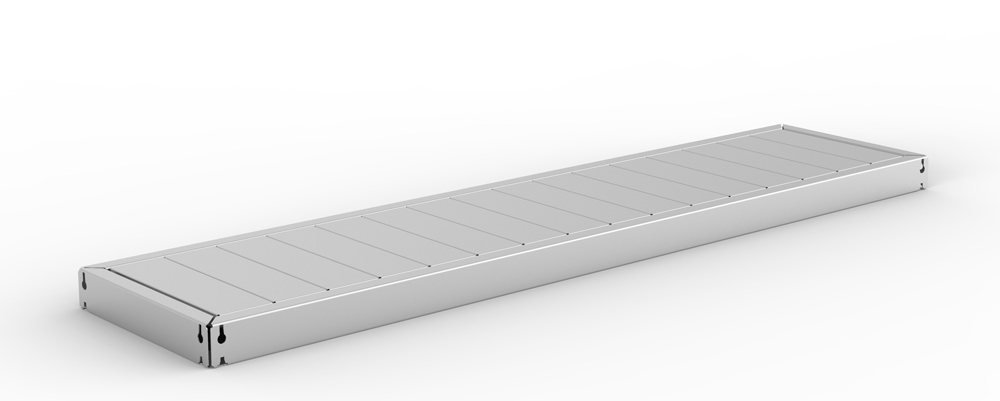 SPEED - RACK Zusatzfachebene verzinkt mit Stahlpaneelen
