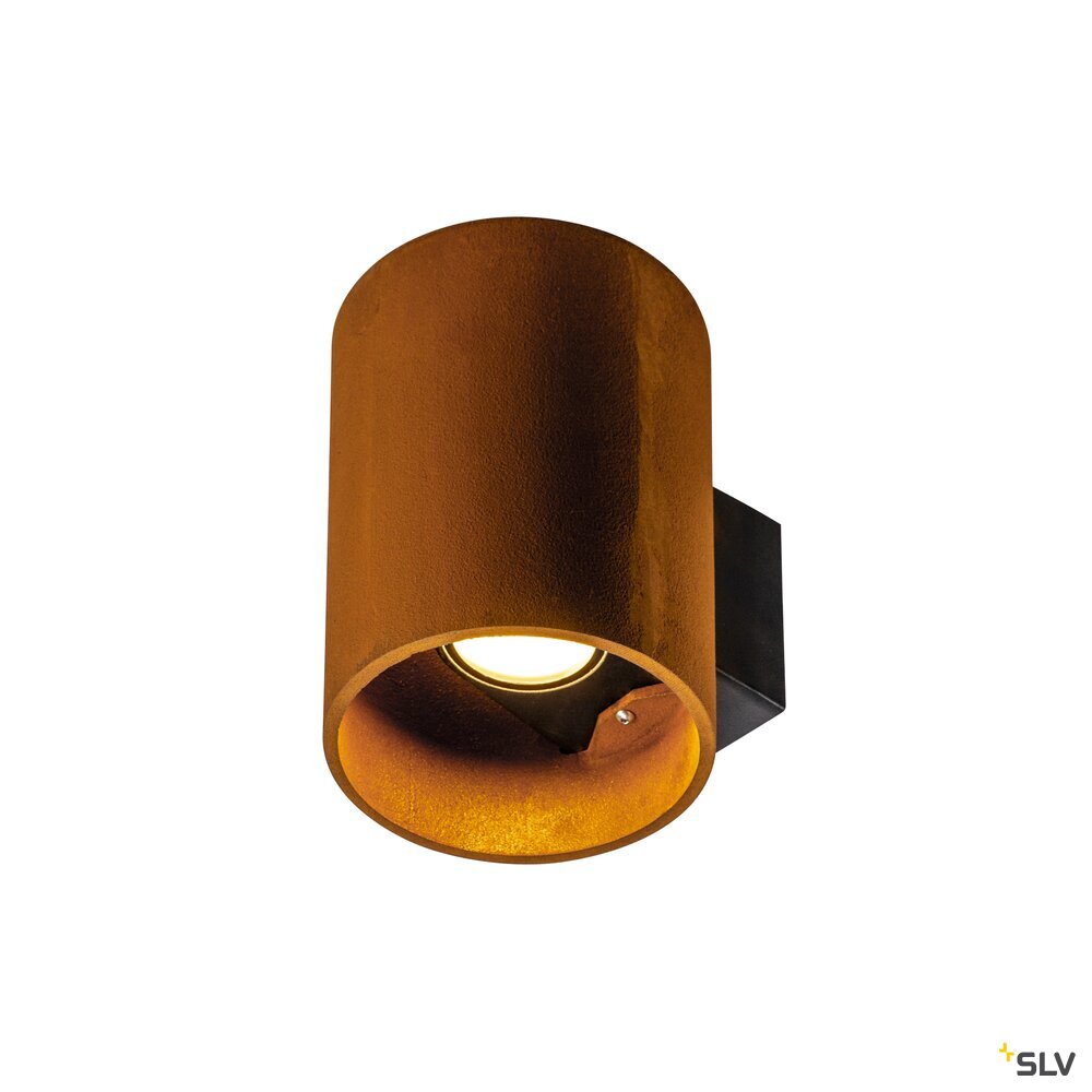 RUSTY© UP/DOWN, Outdoor LED Wandaufbauleuchte rund rost CCT switch 3000/4000K