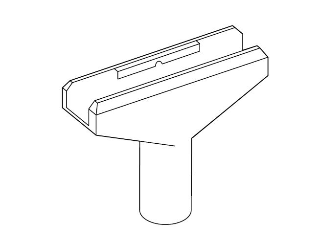 T-Stück 60 mm Reihe 100 Ø 10 mm