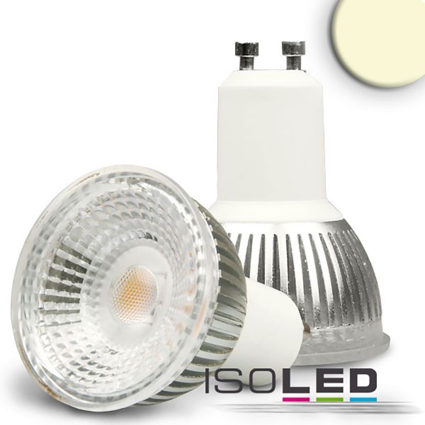 GU10 LED Strahler 6W GLAS-COB, 70°, warmweiß, dimmbar