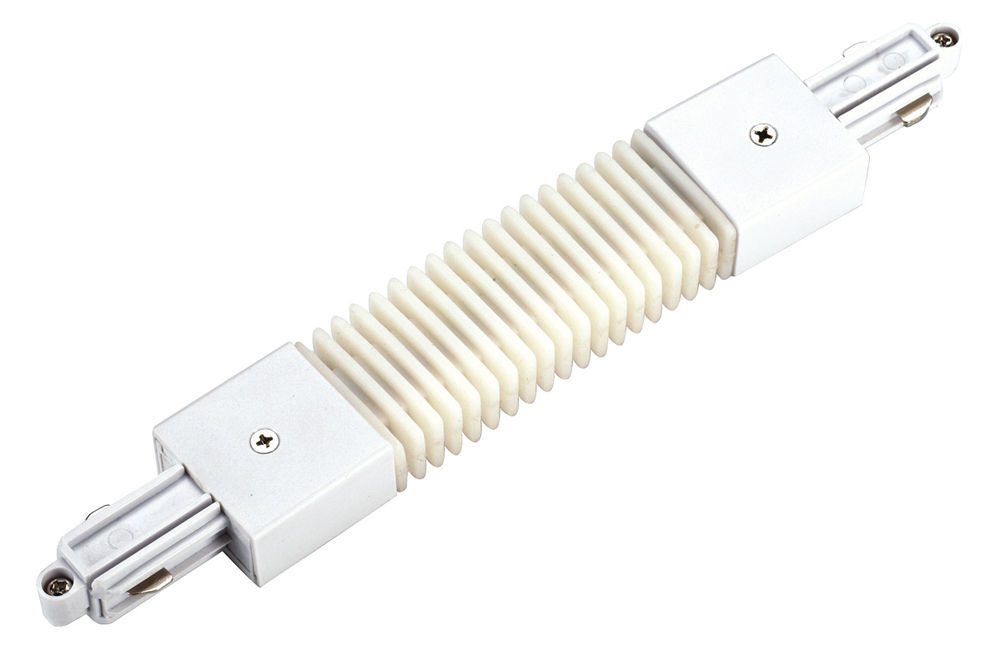 Flexverbinder für 1-Phasen-Hochvolt-Aufbauschienen, weiß