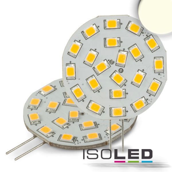 G4 LED 21SMD, 3W, neutralweiß, Pin seitlich