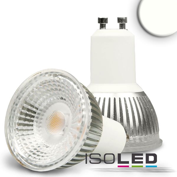 GU10 LED Strahler 6W GLAS-COB, 70°, neutralweiß, dimmbar