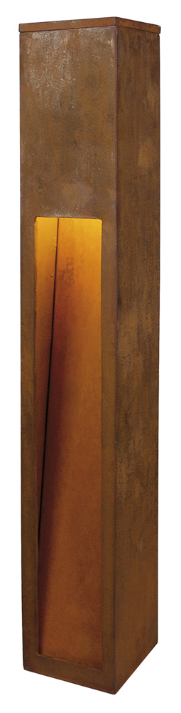RUSTY 80 LED SLOT Aussenleuchte, eisen gerostet, LED 3000K