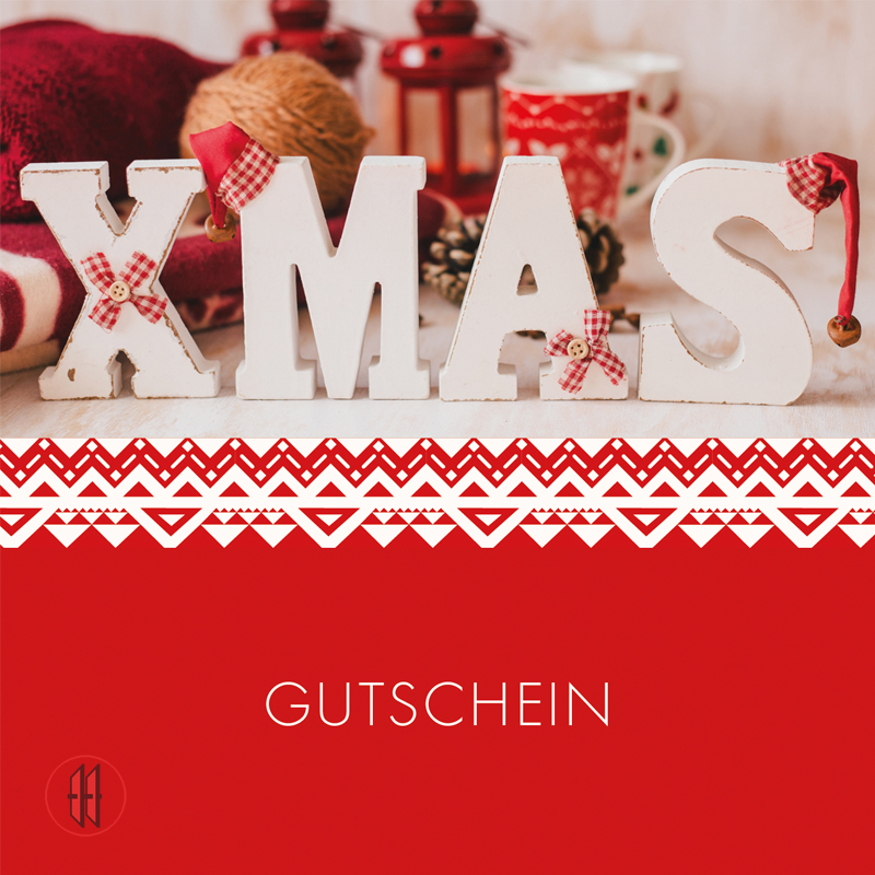 Geschenkgutschein X-MAS (12 Stück)