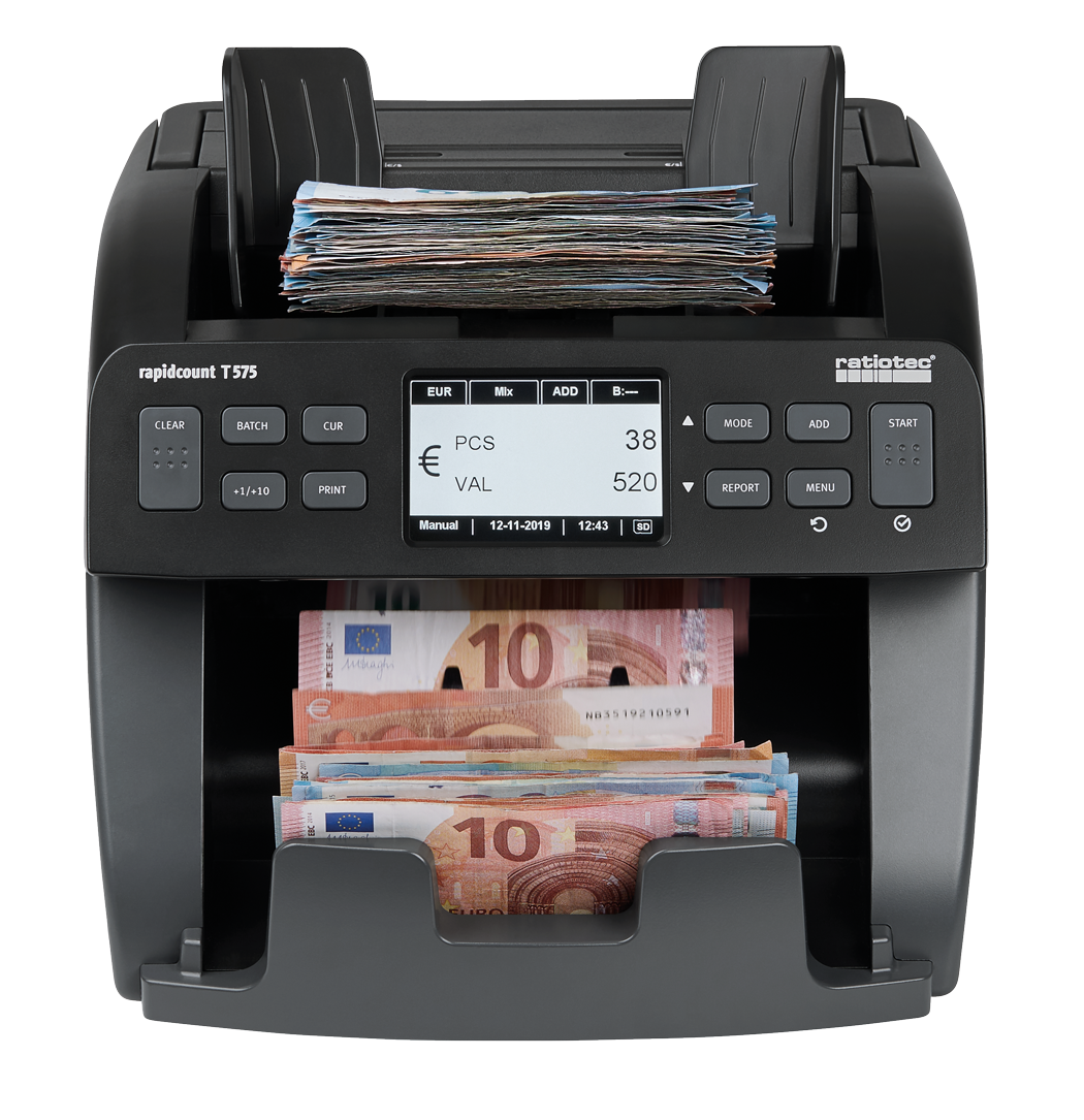 Banknotenzählmaschine rapidcount T 575