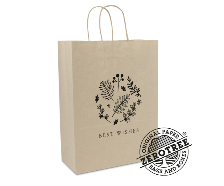Graspapiertasche ZEROTREE® „Best Wishes“
