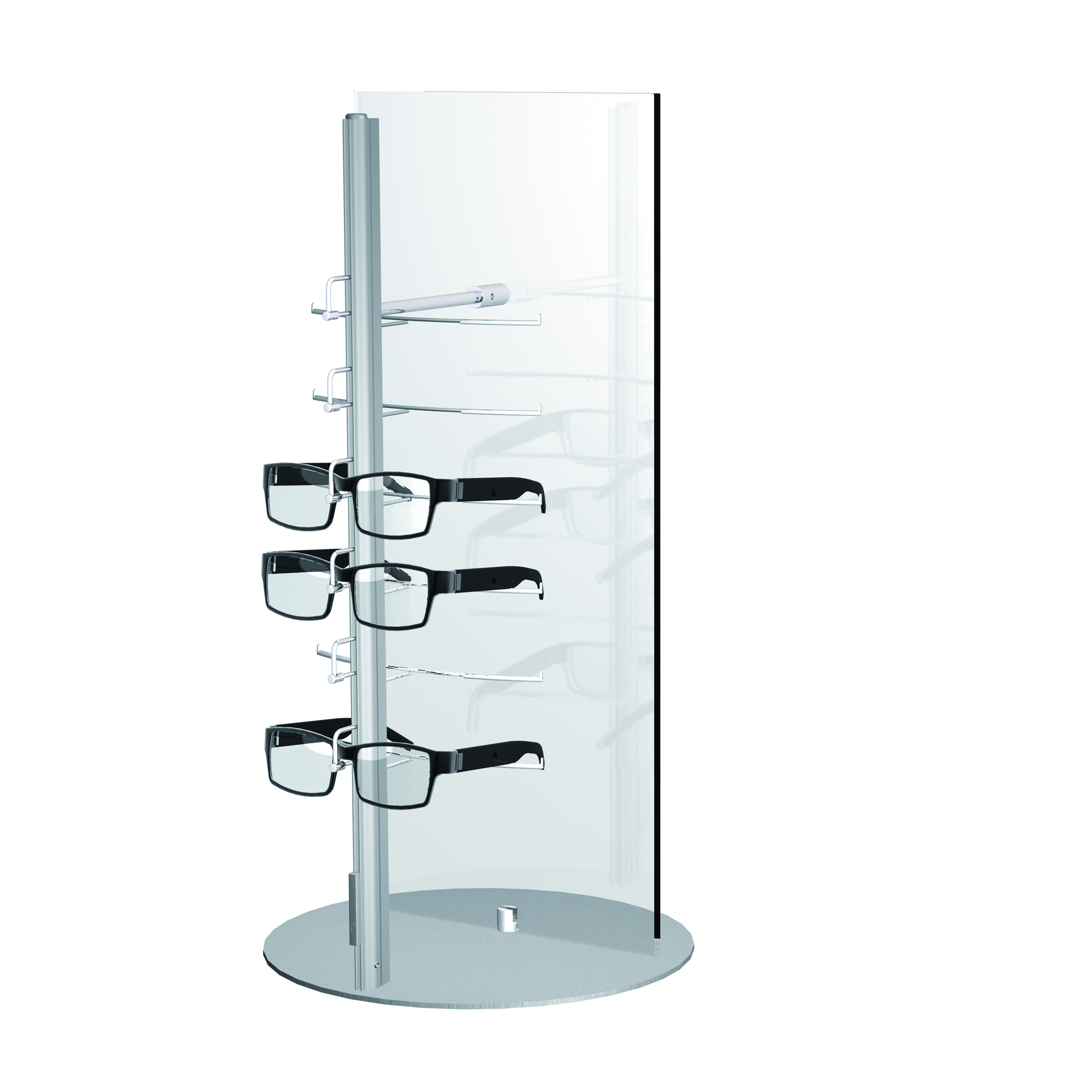 Tischaufsteller MG 1-6 für 6 Brillen