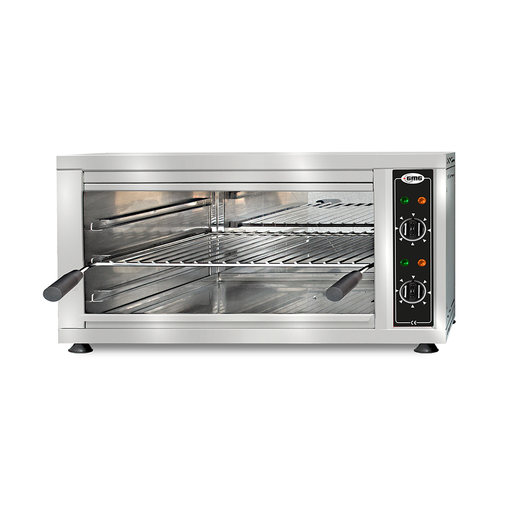 GMG Salamander mit 2 Heizzonen, 4,4 kW, 400 V, 890 x 370 x 400mm