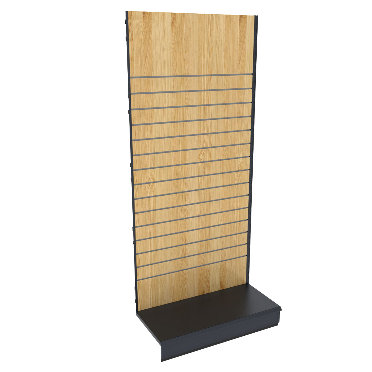 Wandregal mit Paneelwand – Höhe 220 cm