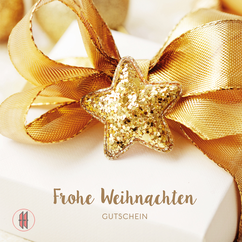 Geschenkgutscheine Goldschleife (12 Stück)