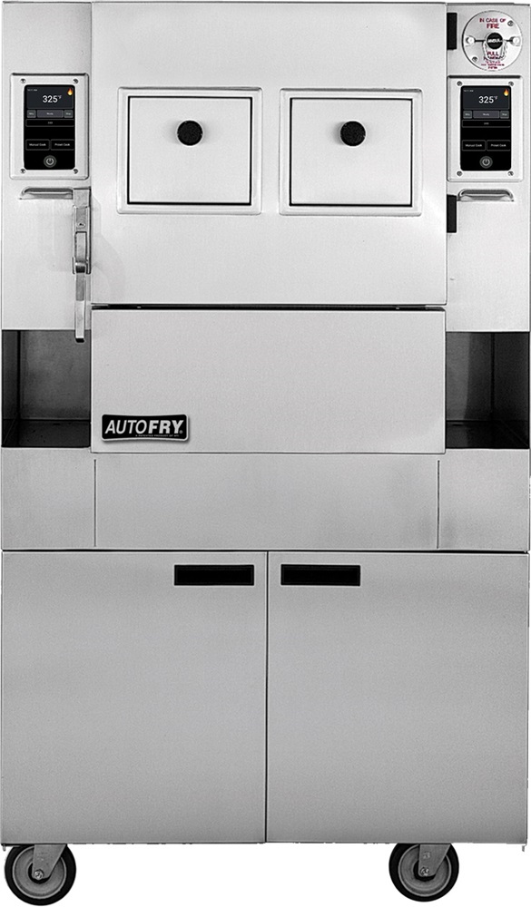 AUTOFRY Frittiersystem MTI-40E mit 2 Becken á 11,5 Liter, 22,3KW / 400V, inkl. Vorort Einweisung