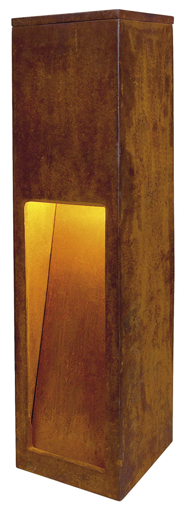 RUSTY 50 LED SLOT Aussenleuchte, eisen gerostet, LED 3000K