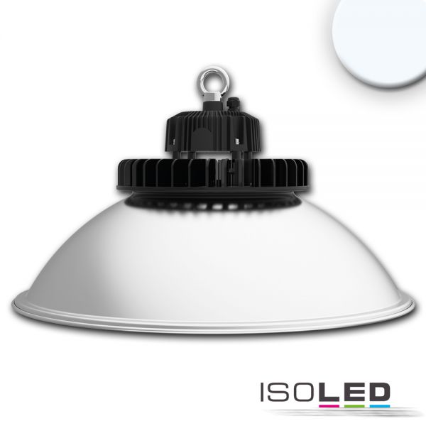 LED Hallenleuchte FL 200W, Alu-Reflektor IP65 kaltweiß, 80°, DALI dimmbar