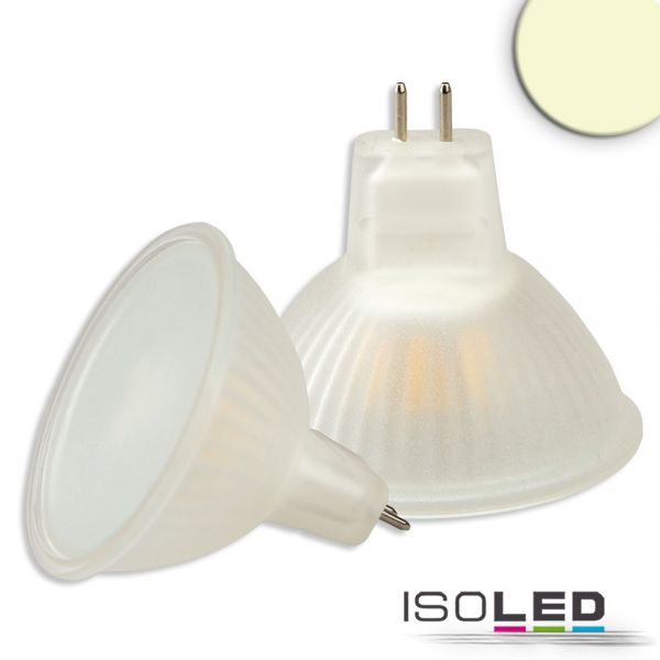 MR16 LED Strahler 3,5W, 270°, opal, warmweiß