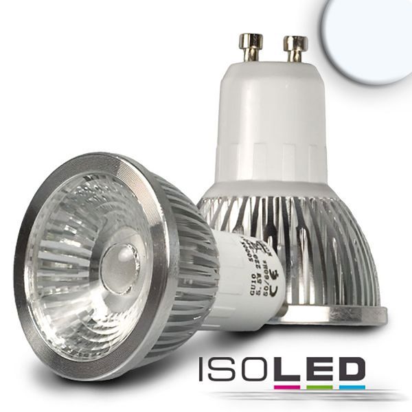 GU10 LED Strahler 5,5W COB, 38°, kaltweiß, dimmbar