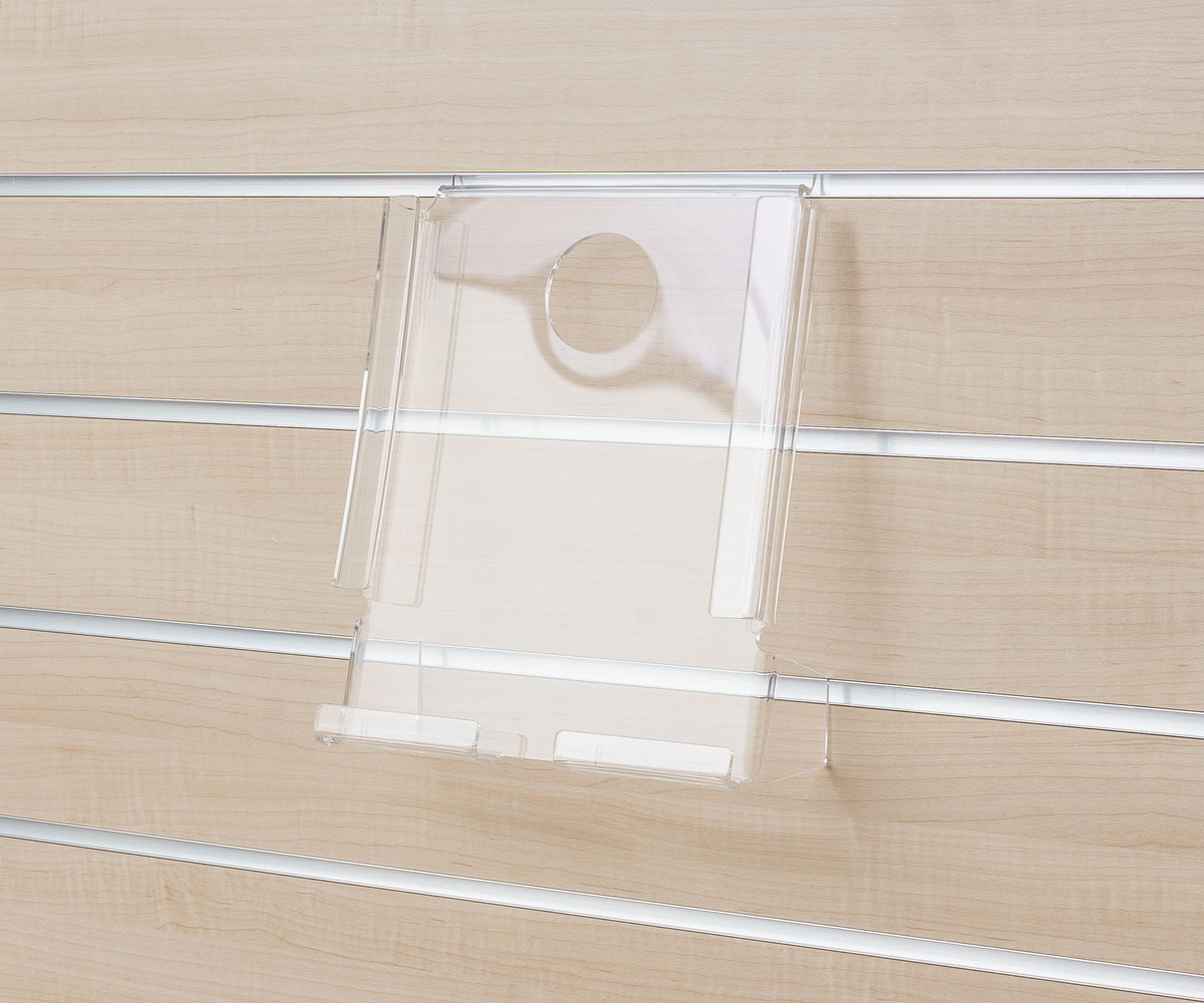 Spacewall iPad Halter - Kunststoff handgefertigt klar