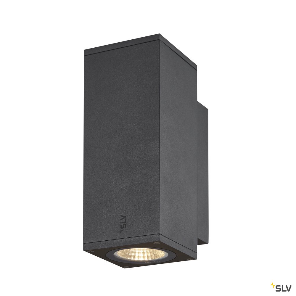 ENOLA SQUARE S UP/DOWN, Outdoor LED Wandaufbauleuchte anthrazit