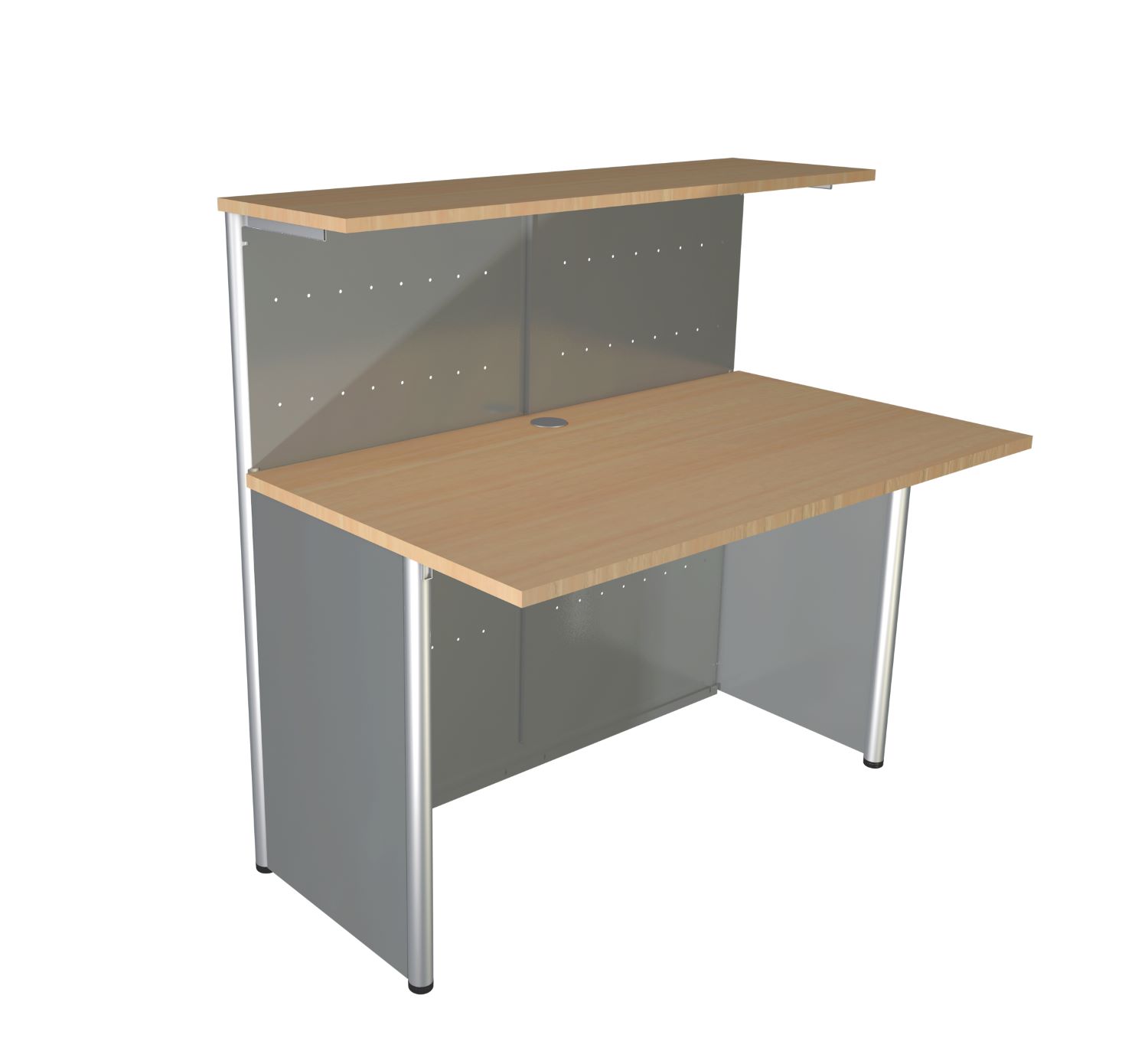 Genua Grundtheke, gerade, Breite 116 cm 