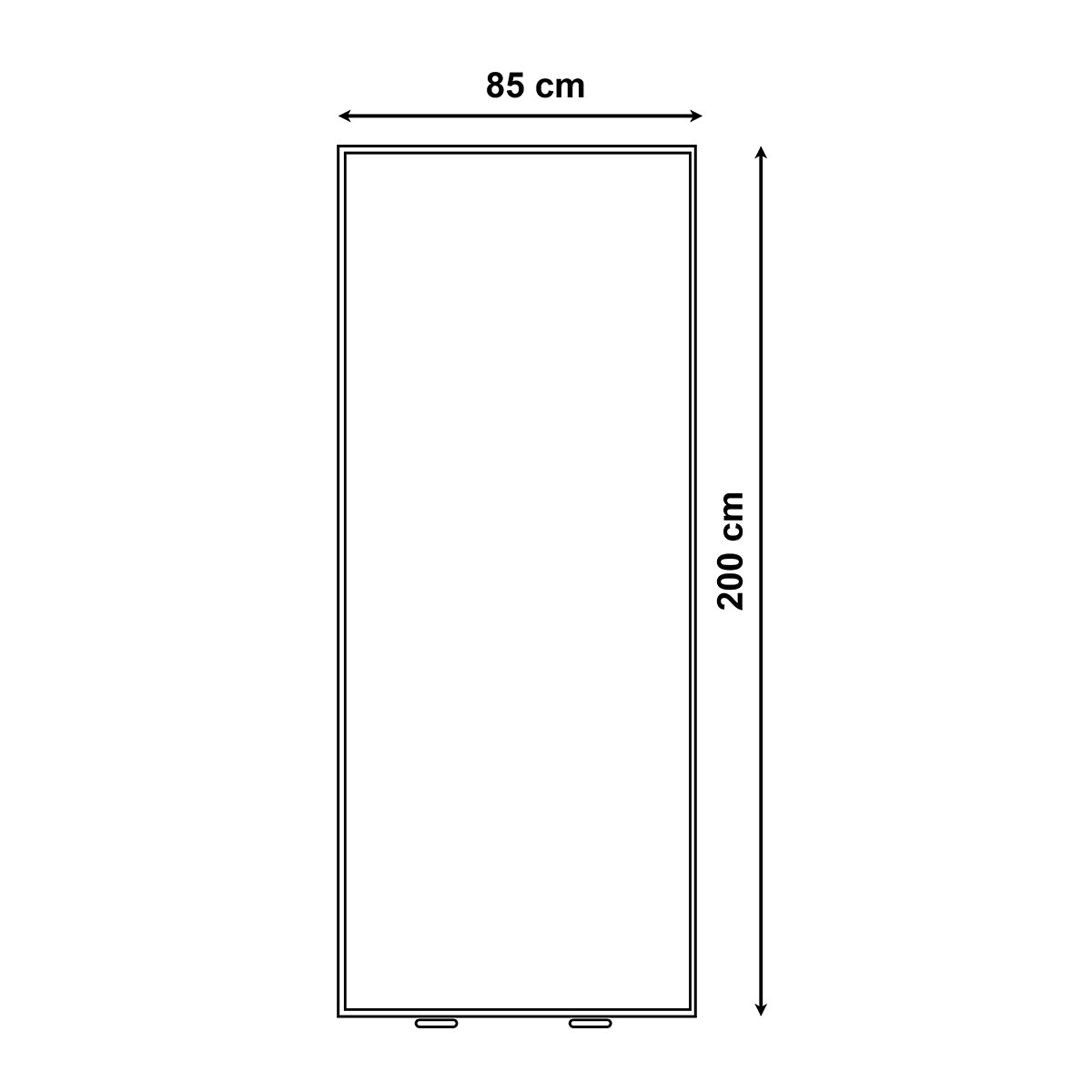 LED Corona Hinweisschild