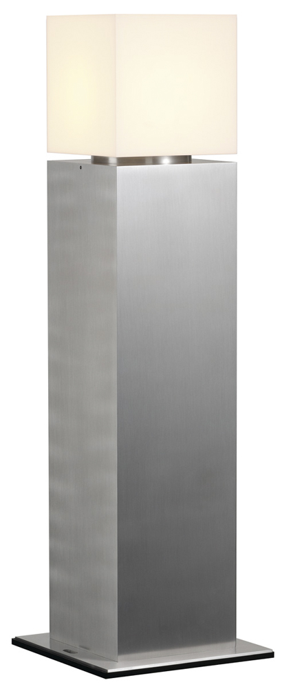 SQUARE POLE 60, E27, Outdoor Stehleuchte, Edelstahl 304, max. 20W, IP44