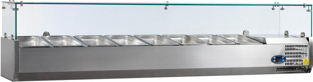 Kühlaufsatz KVA-180 GN 1/2, Breite 1800 mm - Esta