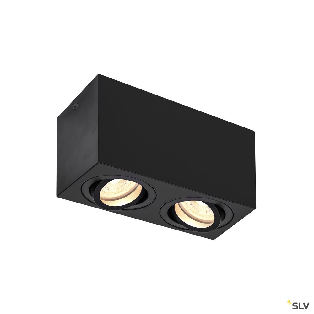TRILEDO, Indoor Deckenaufbauleuchte, QPAR51, weiß oder schwarz, max. 10W