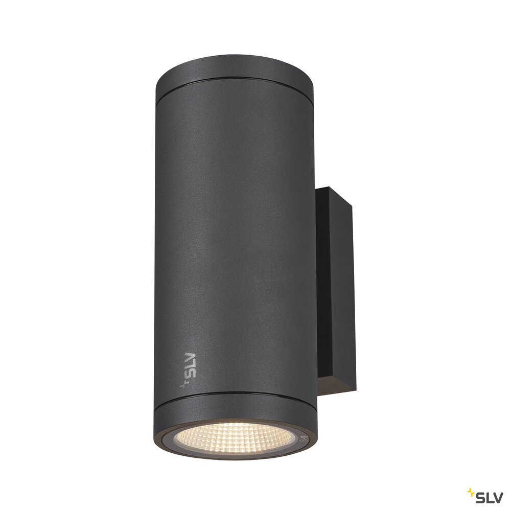 ENOLA ROUND M UP/DOWN, Outdoor LED Wandaufbauleuchte anthrazit