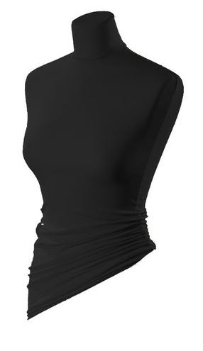 Überzug Lycra kurz Dame Schwarz