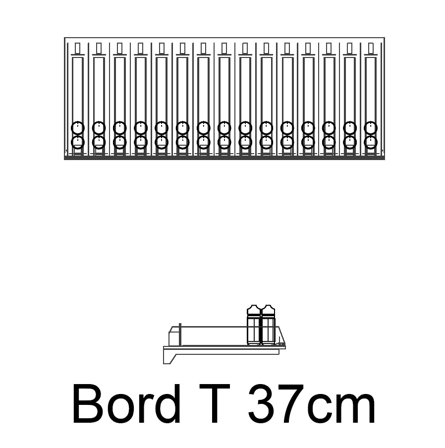 Tegometall Liquidregal für E-Zigaretten mit Warenvorschubsystem, Höhe 220 cm