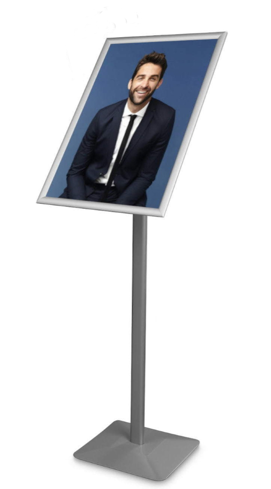 Info- und Menüboard Premium - Silber