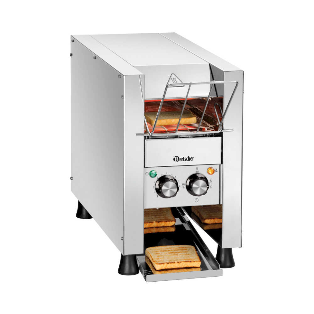 Bartscher Durchlauftoaster Mini-XS, bis 90 Toastscheiben/Std., 1000 Watt, 230V