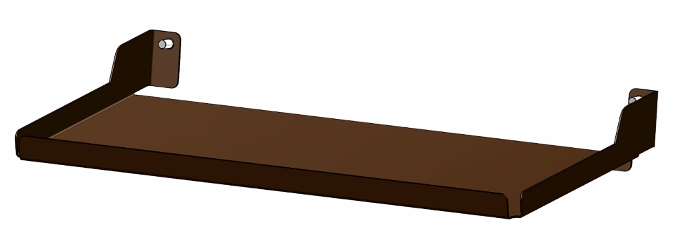 HWS - Etage in Bronze dunkel
