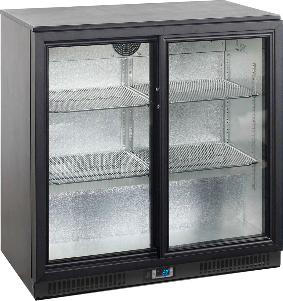 Backbar-Kühlschrank BAS 200 GE, Glasschiebetür - Esta